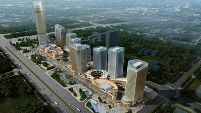 人生就是博集团承接汇博上谷大观工程项目